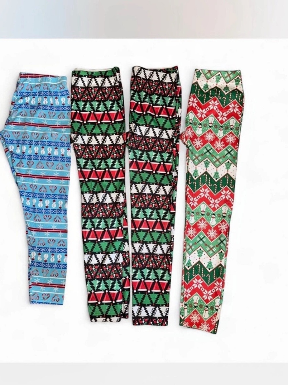 Patterned Leggings 4-Piece Set